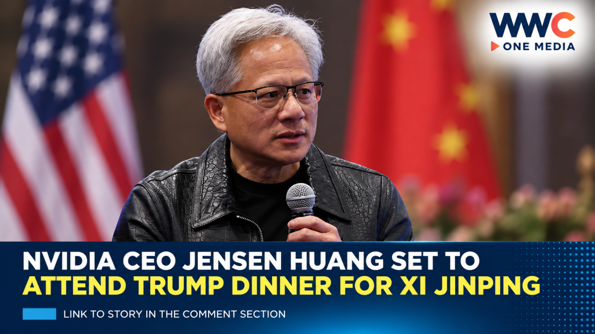 Nvidia CEO Jensen Huang Set to Attend Trump Dinner for Xi Jinping