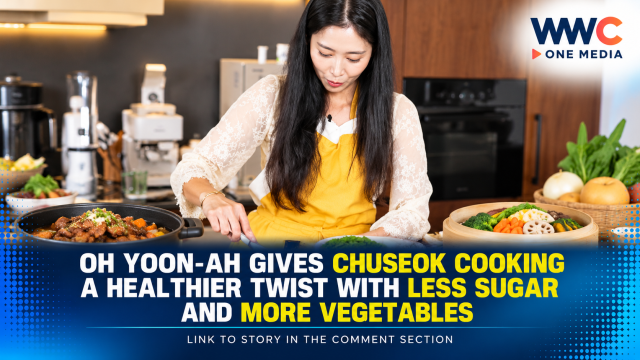 Oh Yoon-ah Gives Chuseok Cooking a Healthier Twist With Less Sugar and More Vegetables