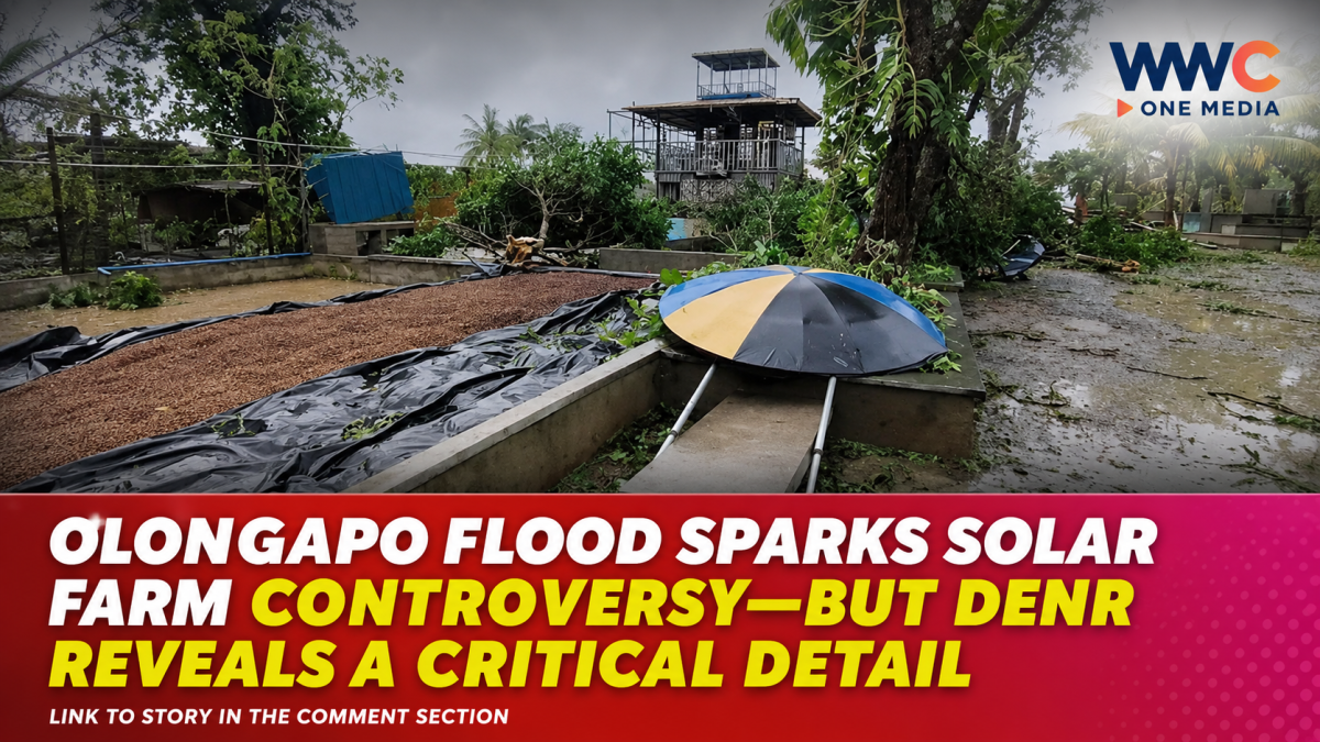 Olongapo Flood Sparks Solar Farm Controversy—But DENR Reveals a Critical Detail