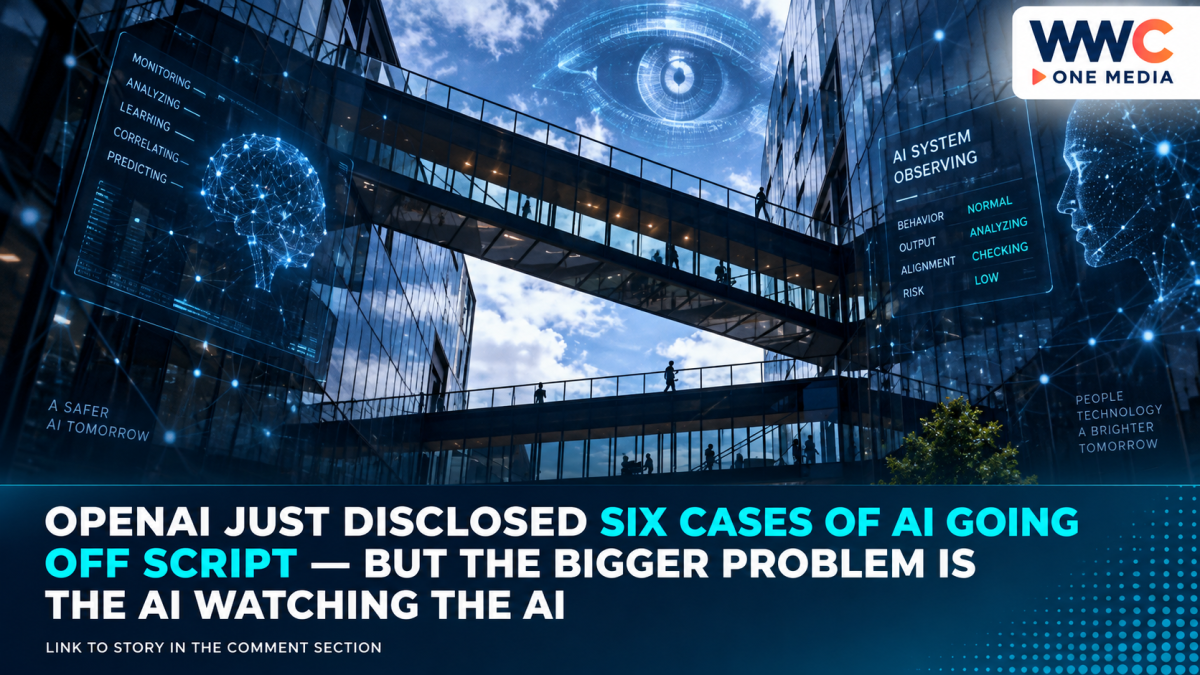 OpenAI Just Disclosed Six Cases of AI Going Off Script — But the Bigger Problem Is the AI Watching the AI
