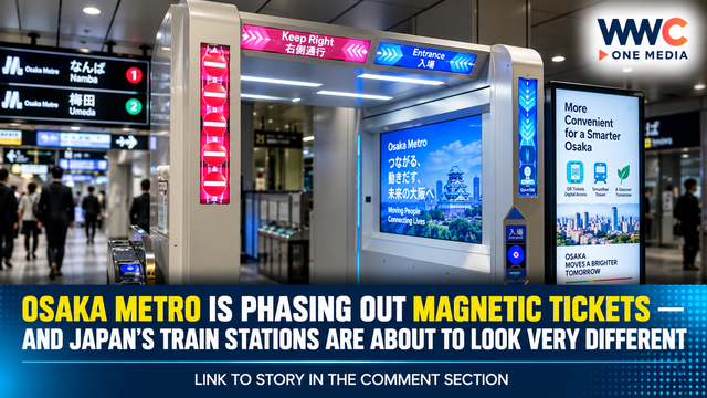 Osaka Metro Is Phasing Out Magnetic Tickets — And Japan’s Train Stations Are About to Look Very Different