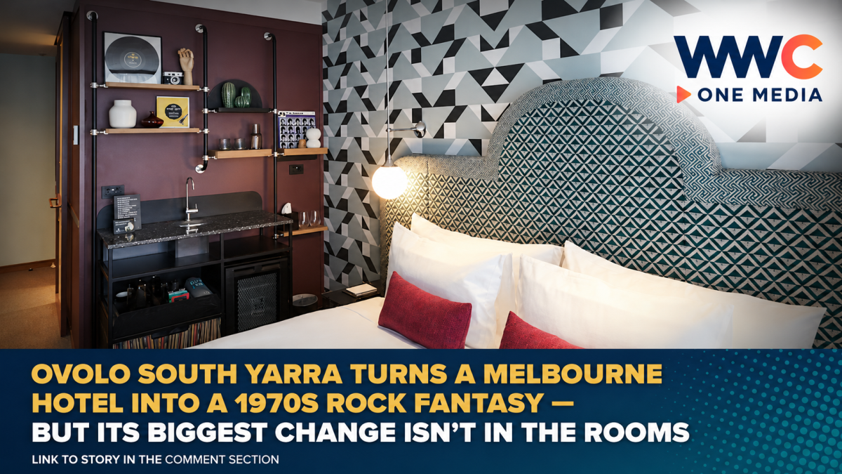 Ovolo South Yarra Turns a Melbourne Hotel Into a 1970s Rock Fantasy — But Its Biggest Change Isn’t in the Rooms