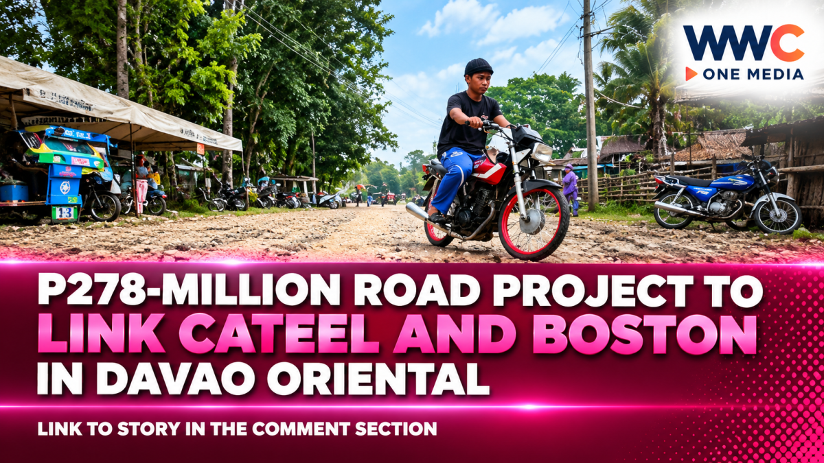 P278-Million Road Project to Link Cateel and Boston in Davao Oriental
