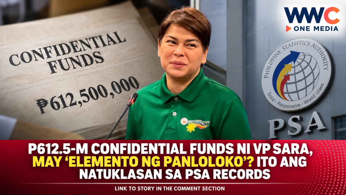 P612.5-M Confidential Funds ni VP Sara, May ‘Elemento ng Panloloko’? Ito ang Natuklasan sa PSA Records