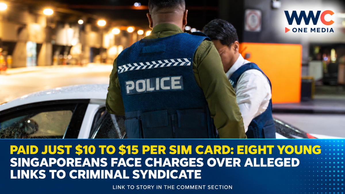 Paid Just $10 to $15 Per SIM Card: Eight Young Singaporeans Face Charges Over Alleged Links to Criminal Syndicate