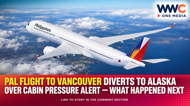 PAL Flight to Vancouver Diverts to Alaska Over Cabin Pressure Alert — What Happened Next