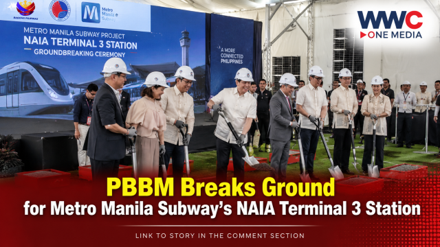 PBBM Breaks Ground for Metro Manila Subway’s NAIA Terminal 3 Station