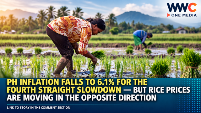 PH Inflation Falls to 6.1% for the Fourth Straight Slowdown — But Rice Prices Are Moving in the Opposite Direction