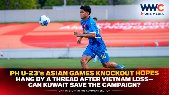 PH U-23’s Asian Games Knockout Hopes Hang by a Thread After Vietnam Loss—Can Kuwait Save the Campaign?