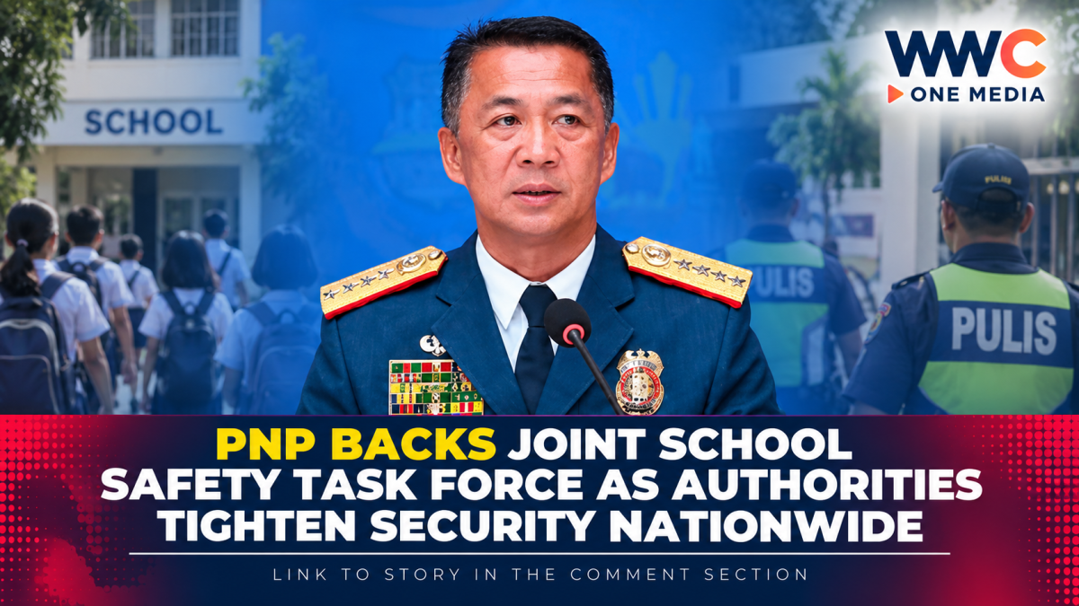 PNP Backs Joint School Safety Task Force as Authorities Tighten Security Nationwide