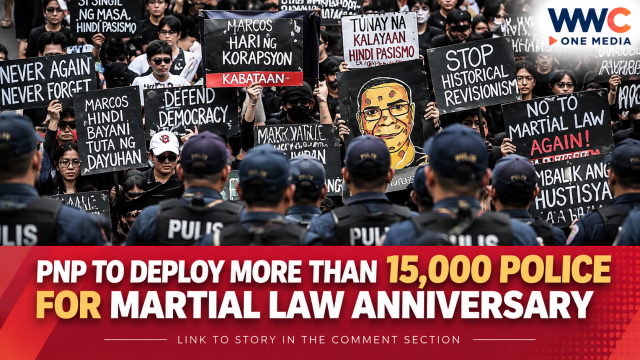 PNP to Deploy More Than 15,000 Police for Martial Law Anniversary