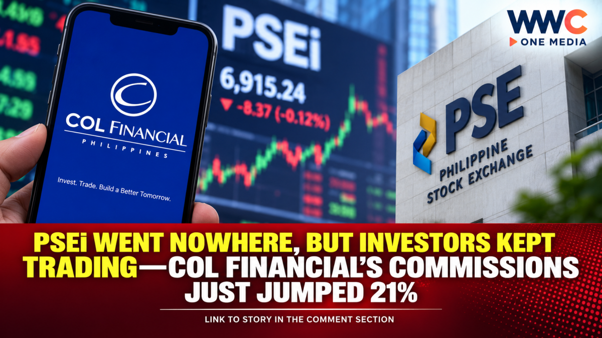 PSEi Went Nowhere, But Investors Kept Trading—COL Financial’s Commissions Just Jumped 21%