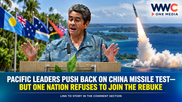 Pacific Leaders Push Back on China Missile Test—But One Nation Refuses to Join the Rebuke