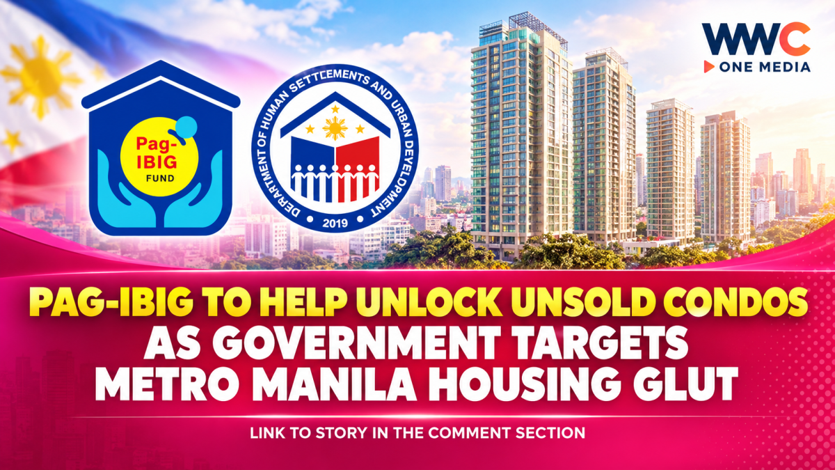 Pag-IBIG to Help Unlock Unsold Condos as Government Targets Metro Manila Housing Glut
