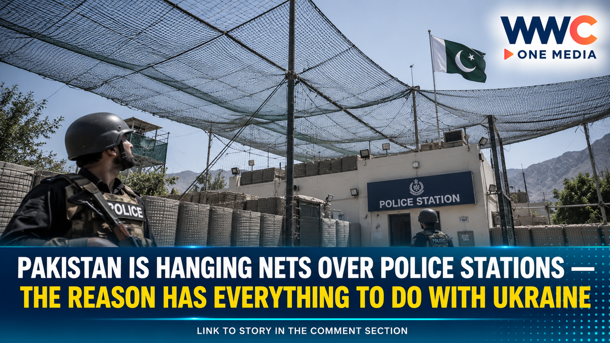 Pakistan Is Hanging Nets Over Police Stations — The Reason Has Everything to Do With Ukraine
