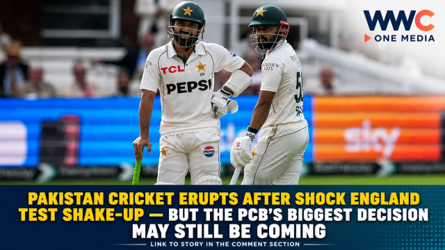Pakistan Cricket Erupts After Shock England Test Shake-Up — But the PCB’s Biggest Decision May Still Be Coming