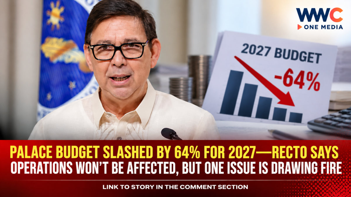 Palace Budget Slashed by 64% for 2027—Recto Says Operations Won’t Be Affected, But One Issue Is Drawing Fire