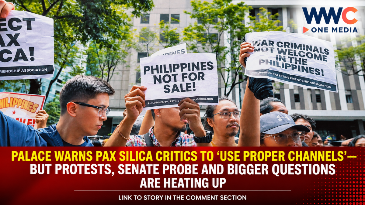 Palace Warns Pax Silica Critics to ‘Use Proper Channels’—But Protests, Senate Probe and Bigger Questions Are Heating Up