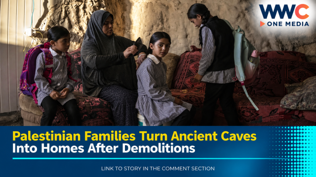 Palestinian Families Turn Ancient Caves Into Homes After Demolitions