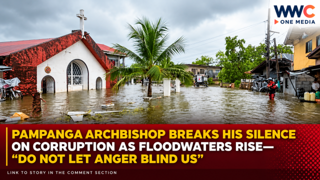 Pampanga Archbishop Breaks His Silence on Corruption as Floodwaters Rise—“Do Not Let Anger Blind Us”