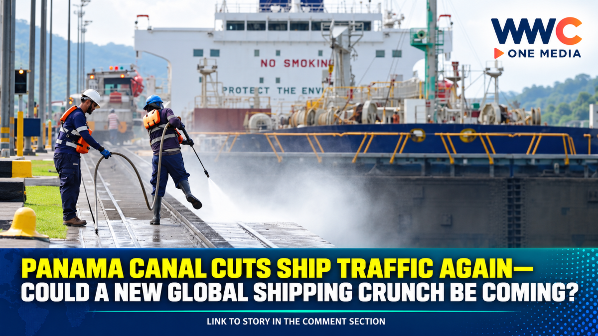 Panama Canal Cuts Ship Traffic Again—Could a New Global Shipping Crunch Be Coming?