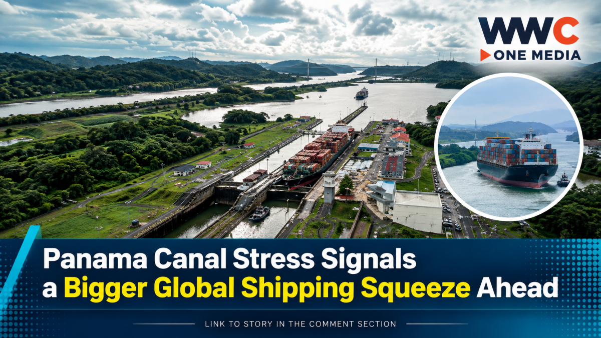 Panama Canal Stress Signals a Bigger Global Shipping Squeeze Ahead