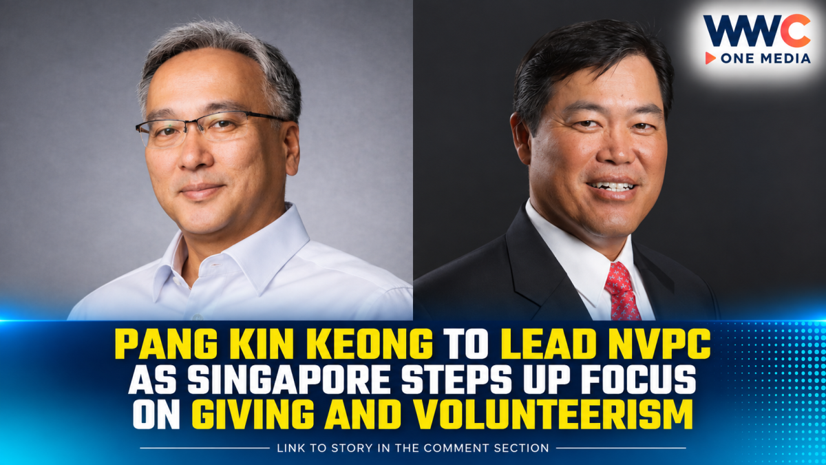 Pang Kin Keong to Lead NVPC as Singapore Steps Up Focus on Giving and Volunteerism