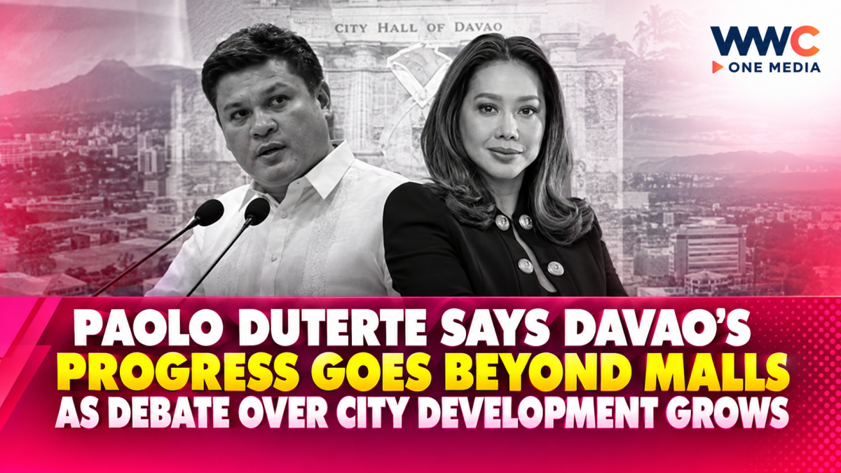 Paolo Duterte Says Davao’s Progress Goes Beyond Malls as Debate Over City Development Grows