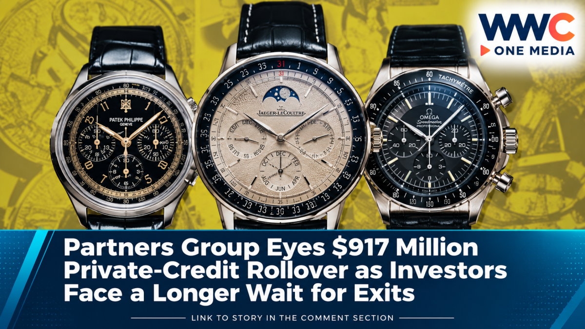 Partners Group Eyes $917 Million Private-Credit Rollover as Investors Face a Longer Wait for Exits