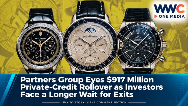 Partners Group Eyes $917 Million Private-Credit Rollover as Investors Face a Longer Wait for Exits