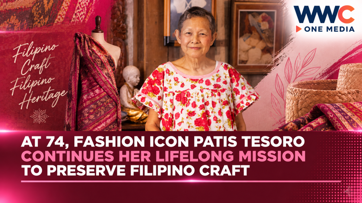 At 74, Fashion Icon Patis Tesoro Continues Her Lifelong Mission to Preserve Filipino Craft