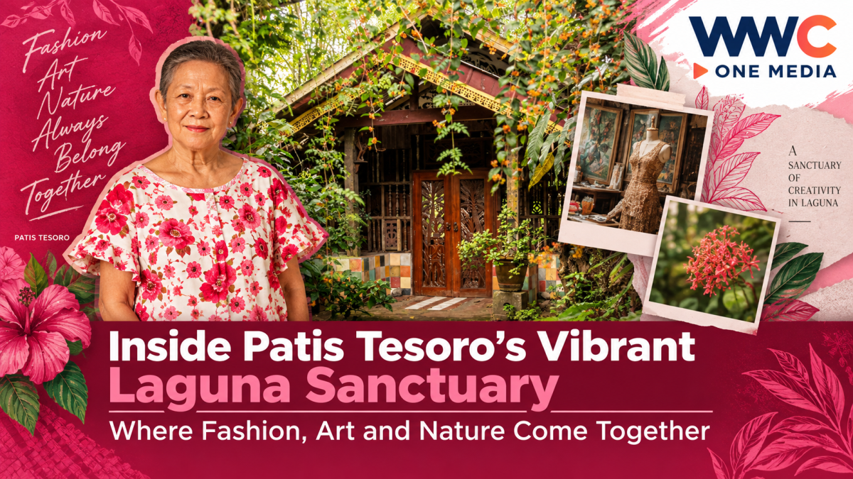 Inside Patis Tesoro’s Vibrant Laguna Sanctuary Where Fashion, Art and Nature Come Together