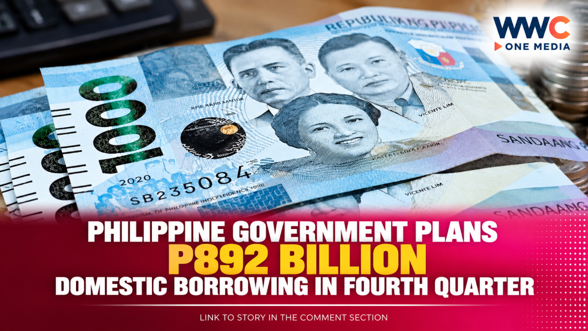 Philippine Government Plans P892 Billion Domestic Borrowing in Fourth Quarter