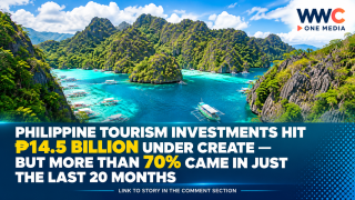 Philippine Tourism Investments Hit ₱14.5 Billion Under CREATE — But More Than 70% Came in Just the Last 20 Months