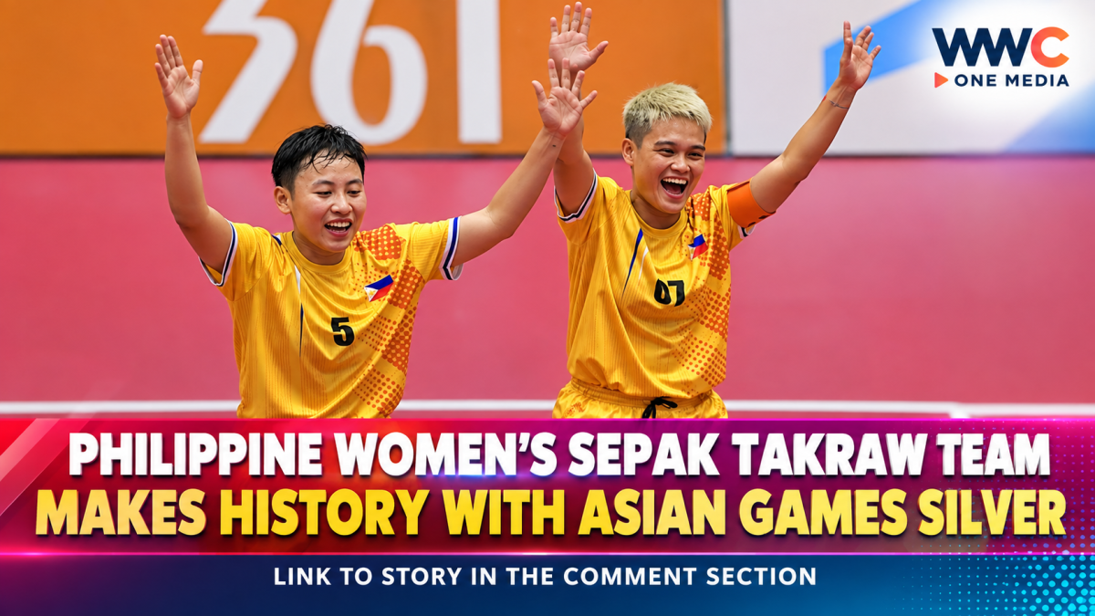 Philippine Women’s Sepak Takraw Team Makes History With Asian Games Silver