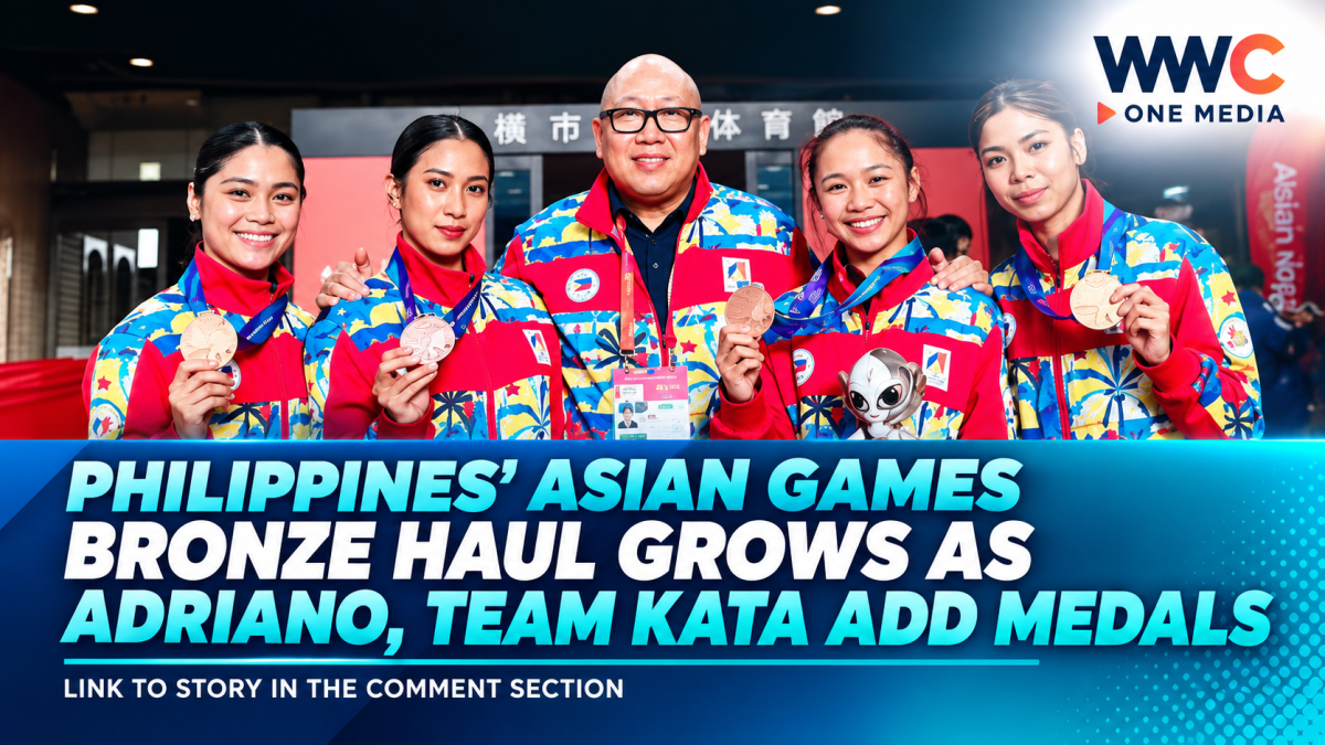 Philippines’ Asian Games Bronze Haul Grows as Adriano, Team Kata Add Medals