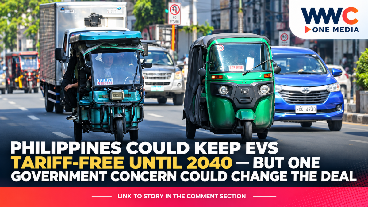 Philippines Could Keep EVs Tariff-Free Until 2040 — But One Government Concern Could Change the Deal