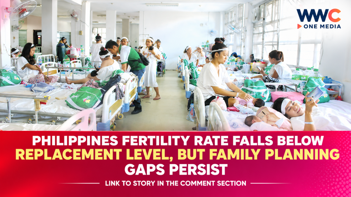 Philippines Fertility Rate Falls Below Replacement Level, but Family Planning Gaps Persist