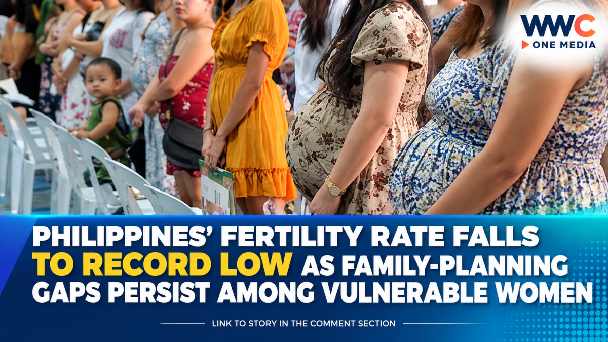 Philippines’ Fertility Rate Falls to Record Low as Family-Planning Gaps Persist Among Vulnerable Women