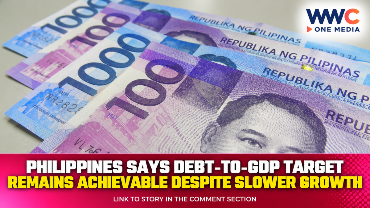 Philippines Says Debt-to-GDP Target Remains Achievable Despite Slower Growth