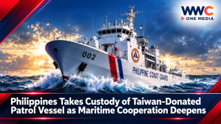 Philippines Takes Custody of Taiwan-Donated Patrol Vessel as Maritime Cooperation Deepens