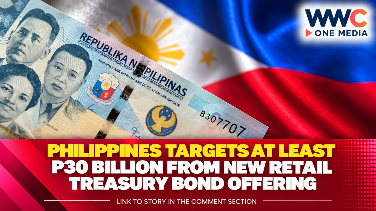 Philippines Targets at Least P30 Billion From New Retail Treasury Bond Offering
