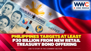 Philippines Targets at Least P30 Billion From New Retail Treasury Bond Offering