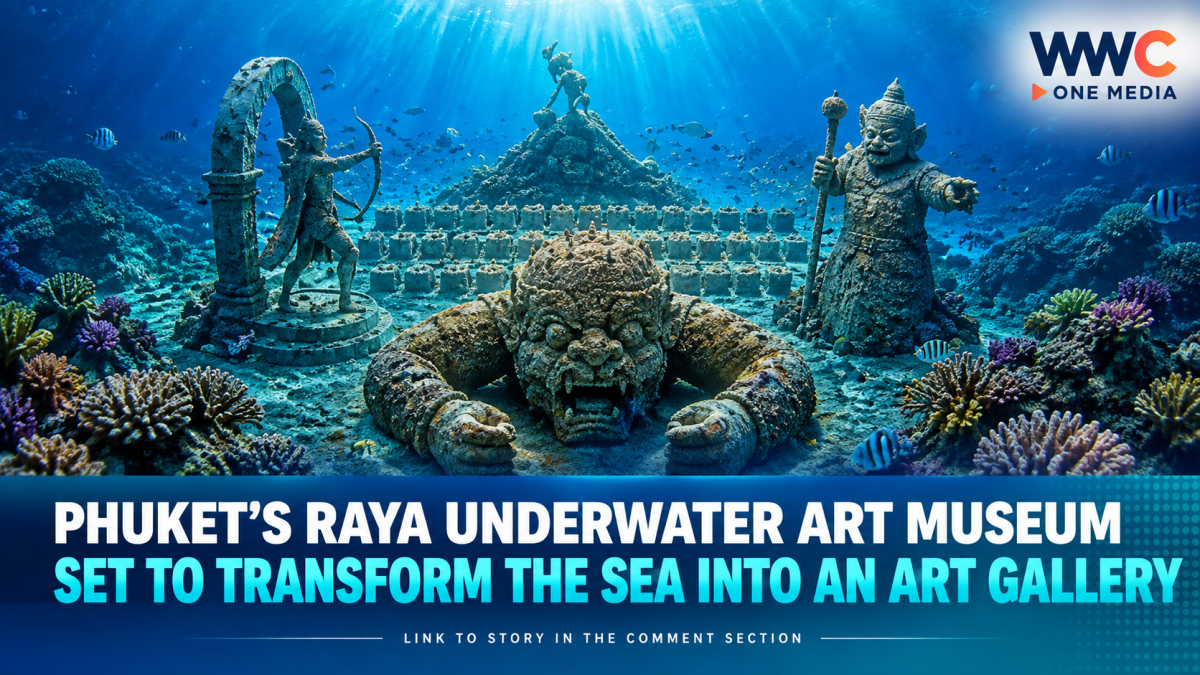 Phuket’s RAYA Underwater Art Museum Set to Transform the Sea Into an Art Gallery