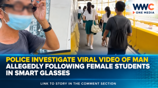 Police Investigate Viral Video of Man Allegedly Following Female Students in Smart Glasses