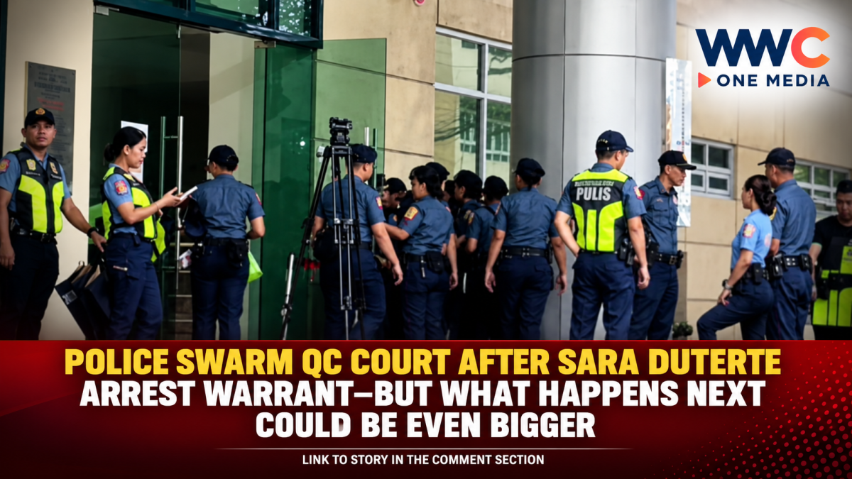 Police Swarm QC Court After Sara Duterte Arrest Warrant—But What Happens Next Could Be Even Bigger