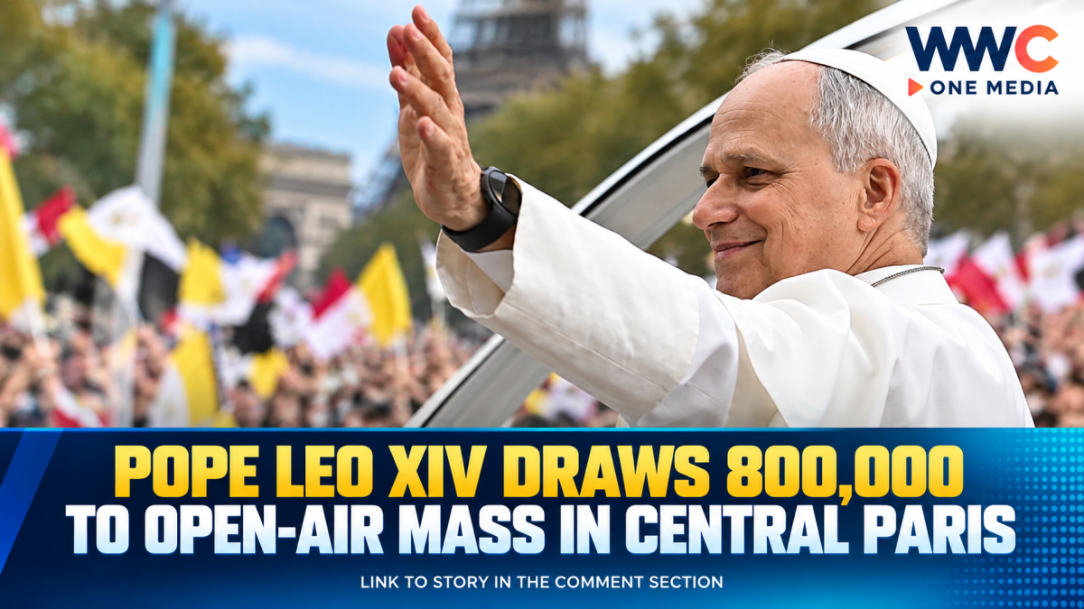Pope Leo XIV Draws 800,000 to Open-Air Mass in Central Paris