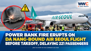 Power Bank Fire Erupts on Da Nang-Bound Air Seoul Flight Before Takeoff, Delaying 221 Passengers