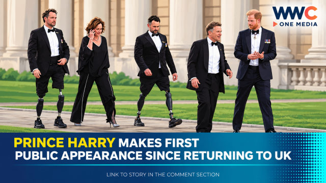 Prince Harry Makes First Public Appearance Since Returning to UK