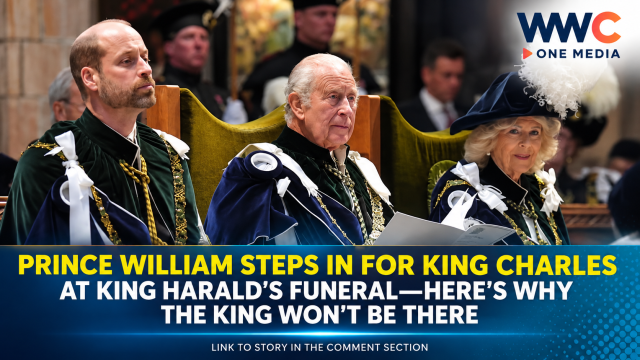Prince William Steps In for King Charles at King Harald’s Funeral—Here’s Why the King Won’t Be There